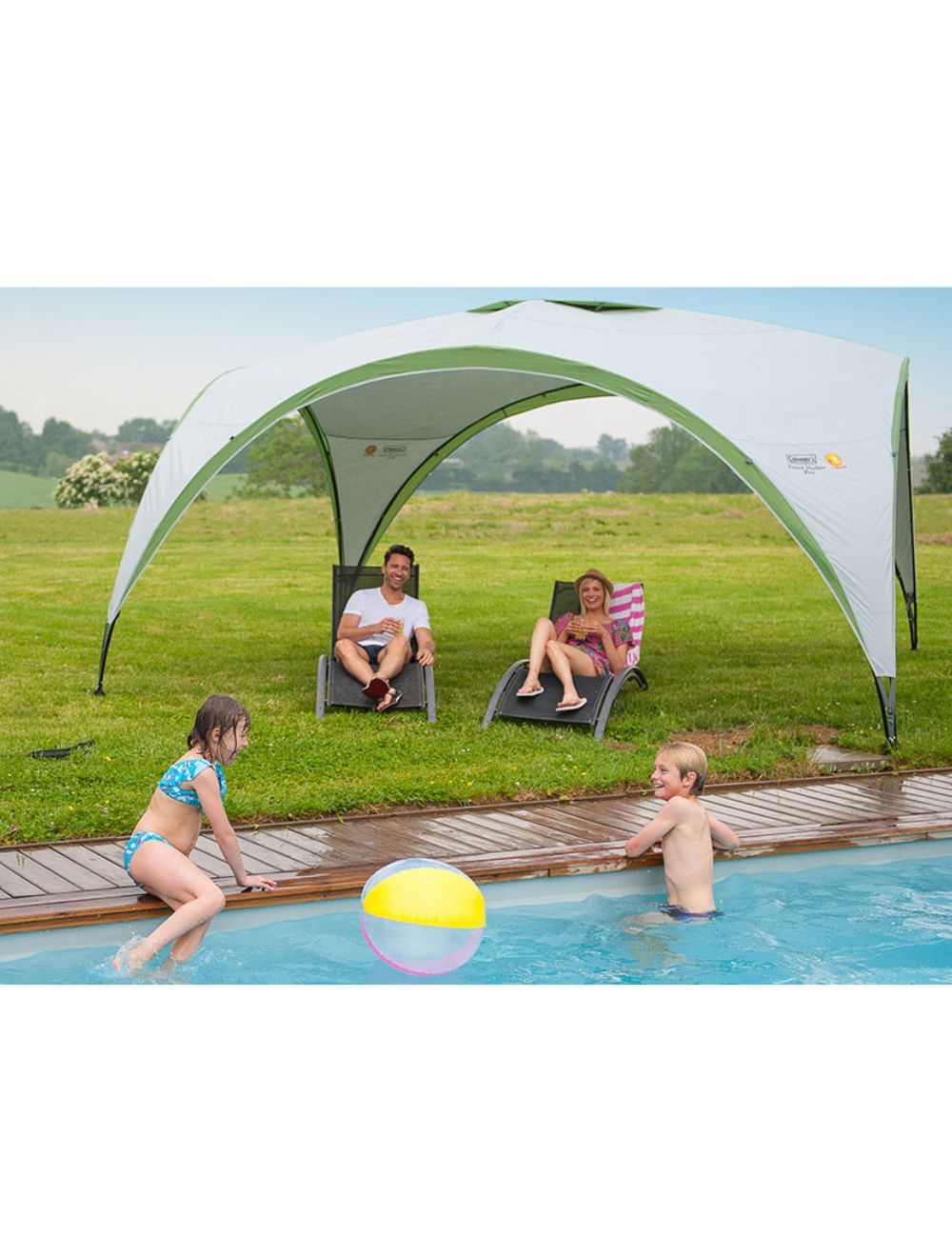 Inflatable event shelter online