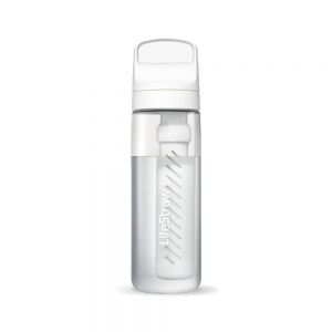 Lifestraw Go Series 2.0 Water Filter Bottle 650 ml - Clear, lifestraw water bottle for Camping , Outdoor ,Trekking