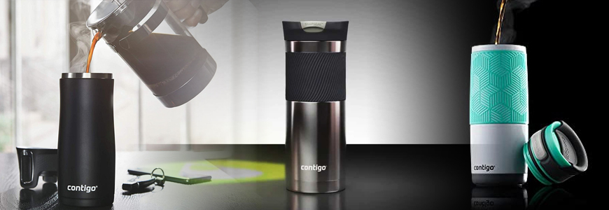 Want hot beverages on the go - try Contigo insulated travel mug!
